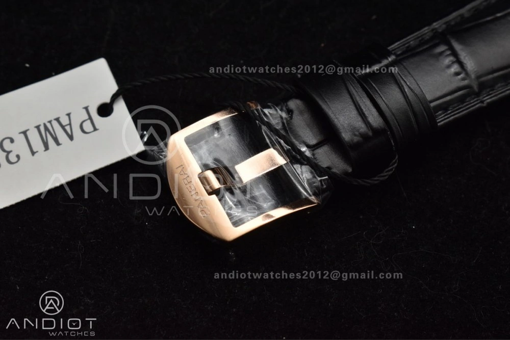 TechFriendly PAM1336 Luminor Due 42mm VSF Best Edition White Dial on Black Leather Strap P 358