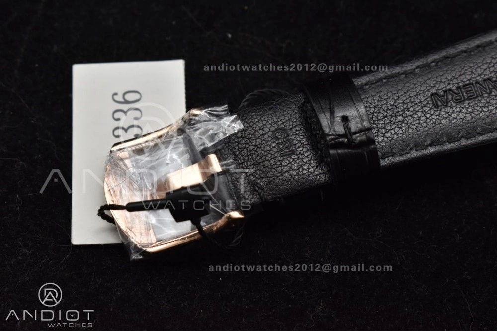 TechFriendly PAM1336 Luminor Due 42mm VSF Best Edition White Dial on Black Leather Strap P 358