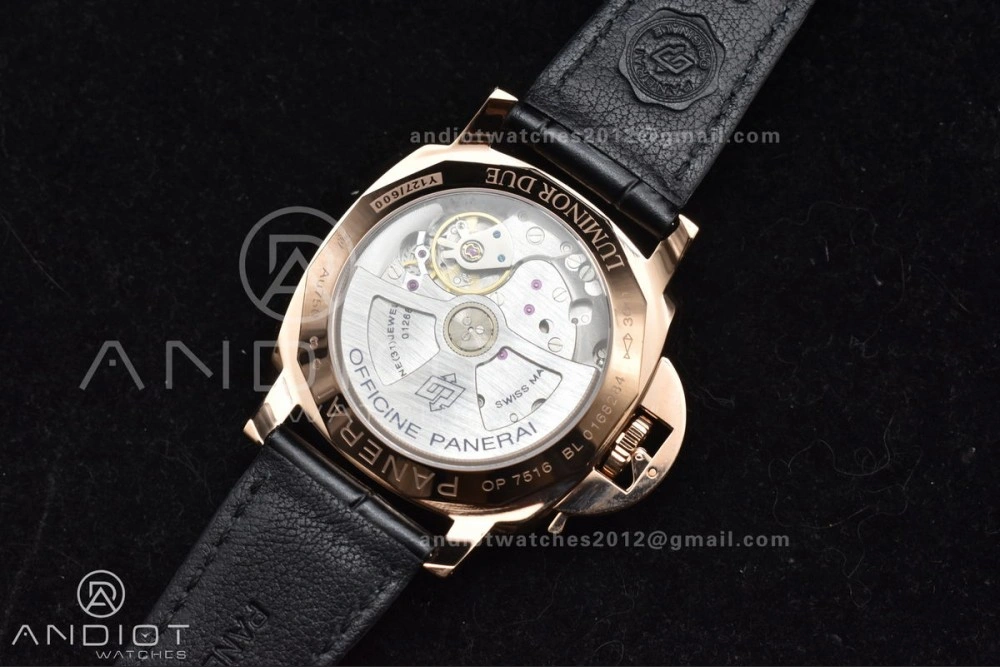 TechFriendly PAM1336 Luminor Due 42mm VSF Best Edition White Dial on Black Leather Strap P 358