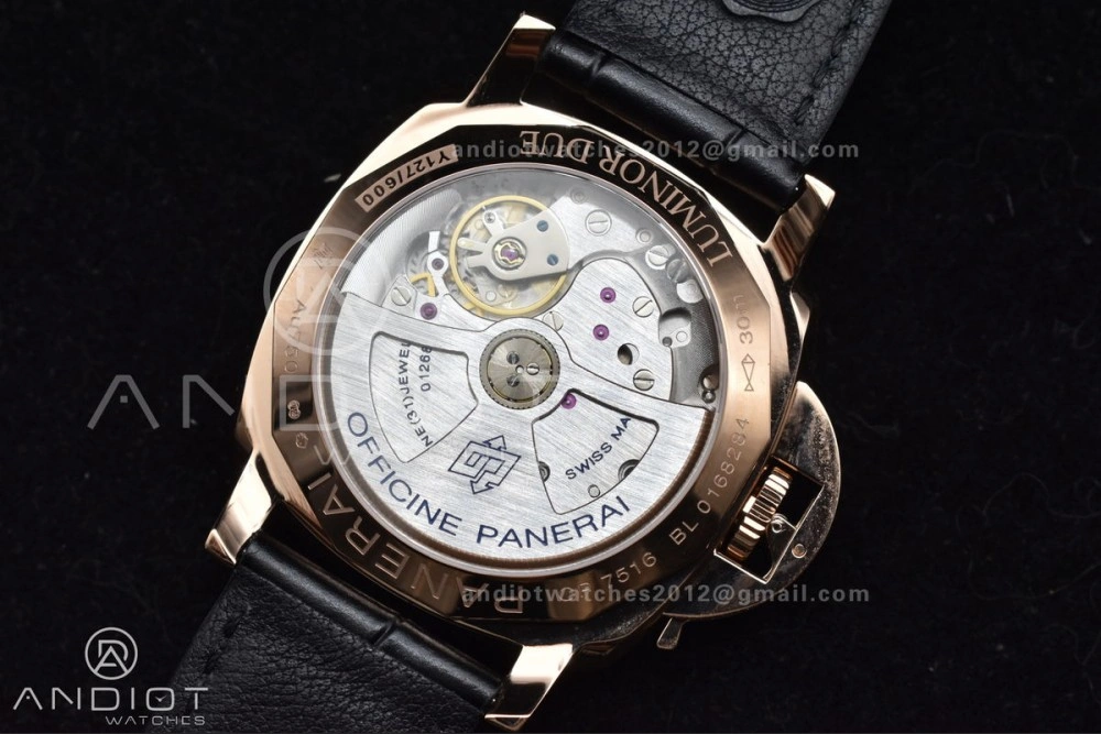 TechFriendly PAM1336 Luminor Due 42mm VSF Best Edition White Dial on Black Leather Strap P 358