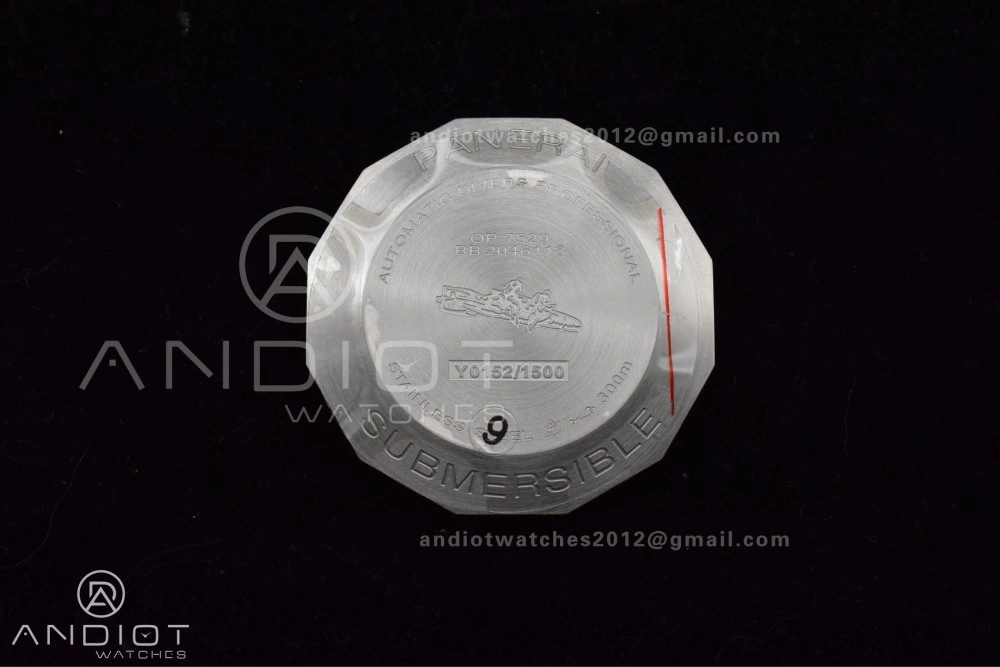 PAM1391 Luna Rossa Submersible VSF 1:1 Best Edition on Blue Fabric Strap P Bright 340
