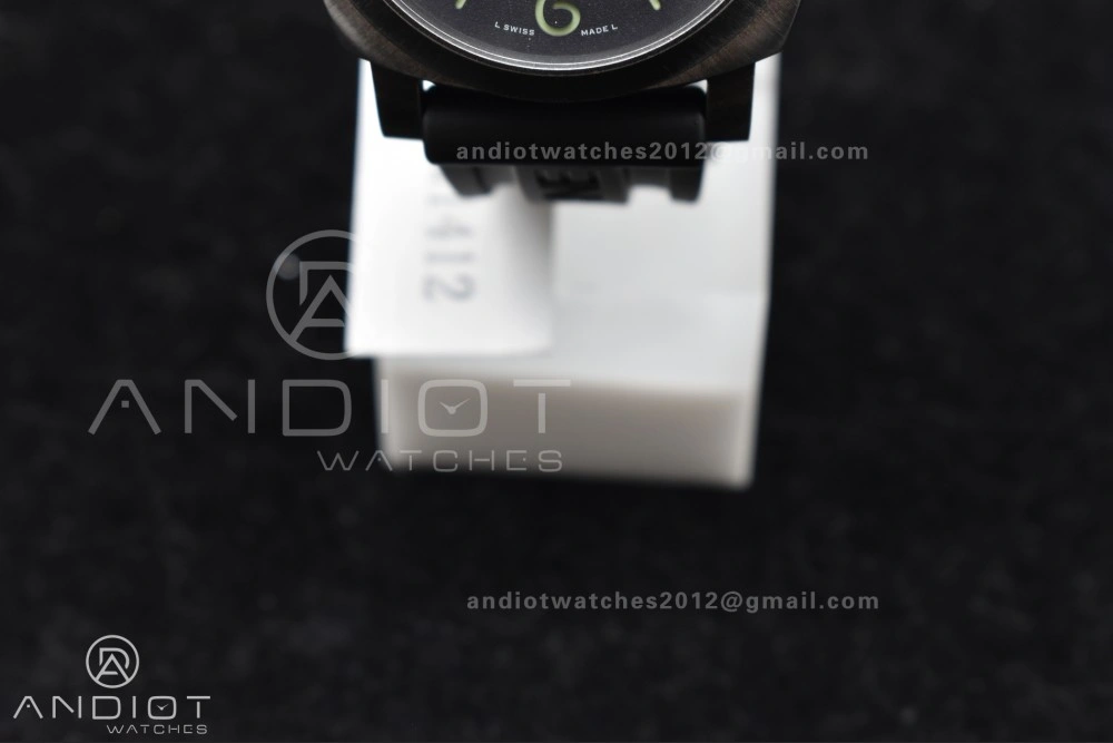 PAM1412 Navy SEALs VSF 1:1 Best Edition Iron Gray Dial on Rubber Strap P.9010 Clone Compact 326