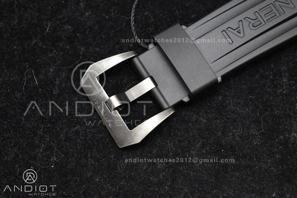 PAM1412 Navy SEALs VSF 1:1 Best Edition Iron Gray Dial on Rubber Strap P.9010 Clone Compact 326