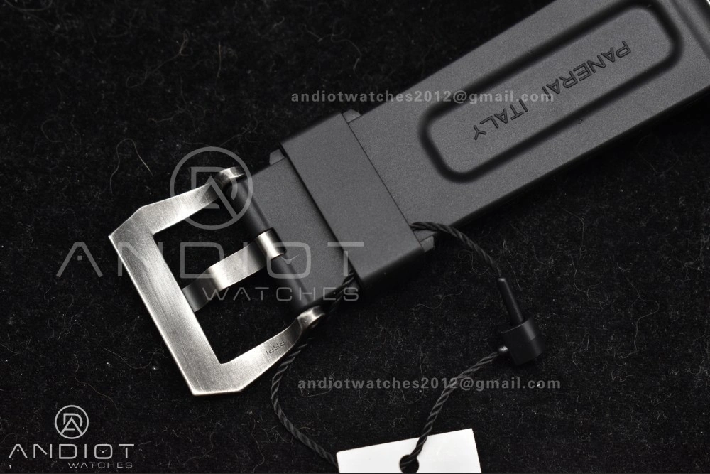 PAM1412 Navy SEALs VSF 1:1 Best Edition Iron Gray Dial on Rubber Strap P.9010 Clone Compact 326