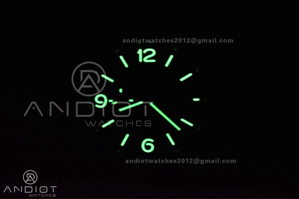 PAM1412 Navy SEALs VSF 1:1 Best Edition Iron Gray Dial on Rubber Strap P.9010 Clone Compact 326