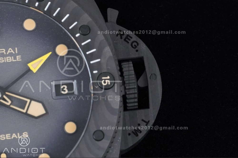 PAM1513 Submersible 44mm VSF 1:1 Best Edition Gray Ombre Dial on Camouflage Strap P Sophisticated 327
