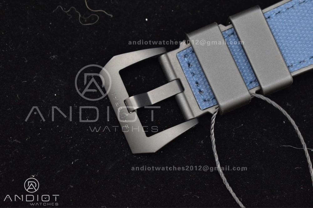 PAM1529 Luna Rossa Carbon-tech VSF 1:1 Best Edition on Blue Fabric Strap P.9010 Clone Fashionable 336