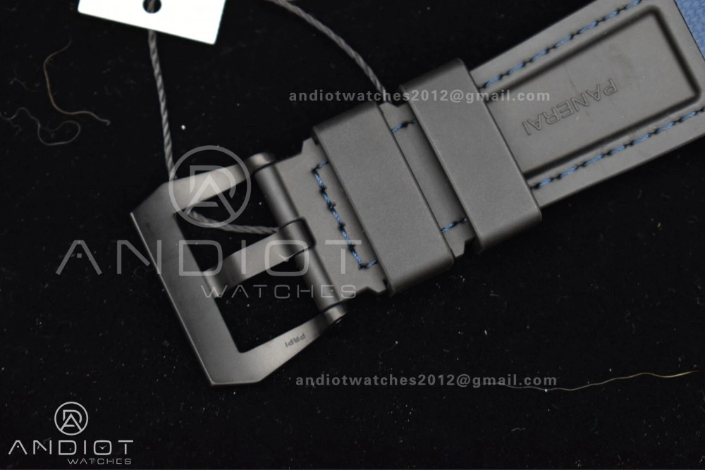 PAM1529 Luna Rossa Carbon-tech VSF 1:1 Best Edition on Blue Fabric Strap P.9010 Clone Fashionable 336