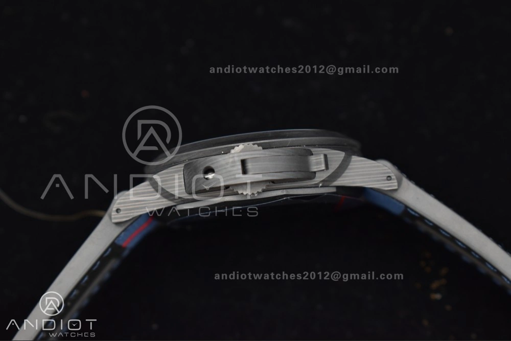 PAM1529 Luna Rossa Carbon-tech VSF 1:1 Best Edition on Blue Fabric Strap P.9010 Clone Fashionable 336