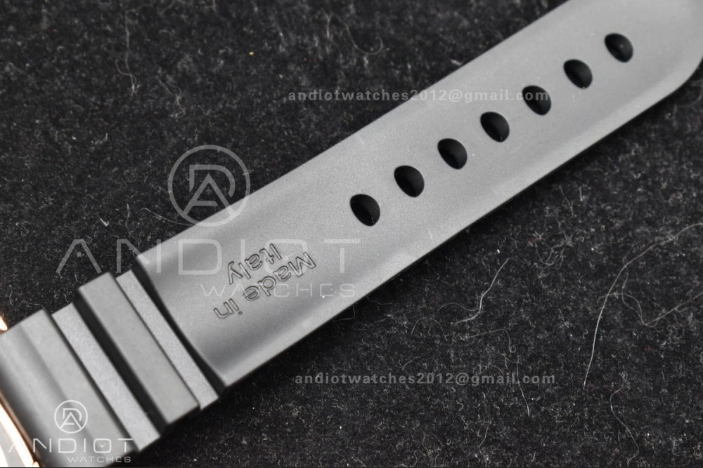 Original PAM2164 Submersible 42mm VSF Best Edition Black Dial on Black Rubber Strap P 325