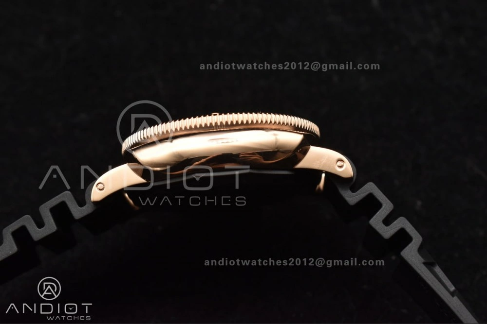 Original PAM2164 Submersible 42mm VSF Best Edition Black Dial on Black Rubber Strap P 325