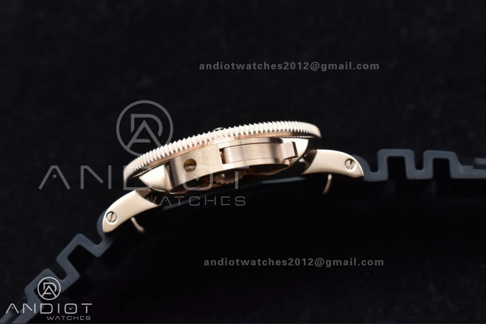 Original PAM2164 Submersible 42mm VSF Best Edition Black Dial on Black Rubber Strap P 325