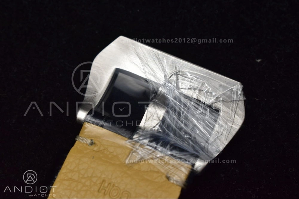 PAM217 H XF 1:1 Best Edition Superlumed Dial on Black Leather Strap A6497 with Y-Incabloc Sleek 993