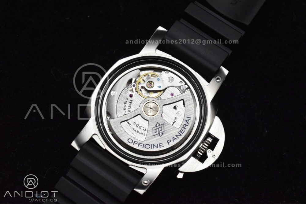 Resilient PAM2223 Submersible 42mm VSF Best Edition White Dial on Black Rubber Strap P 347