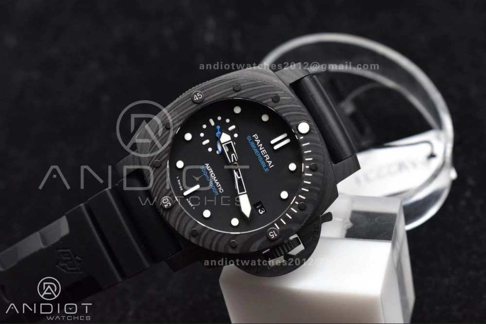 Practical PAM2231 Carbotech 42mm VSF Best Edition Black Dial on Rubber Strap P.900 Clone 343