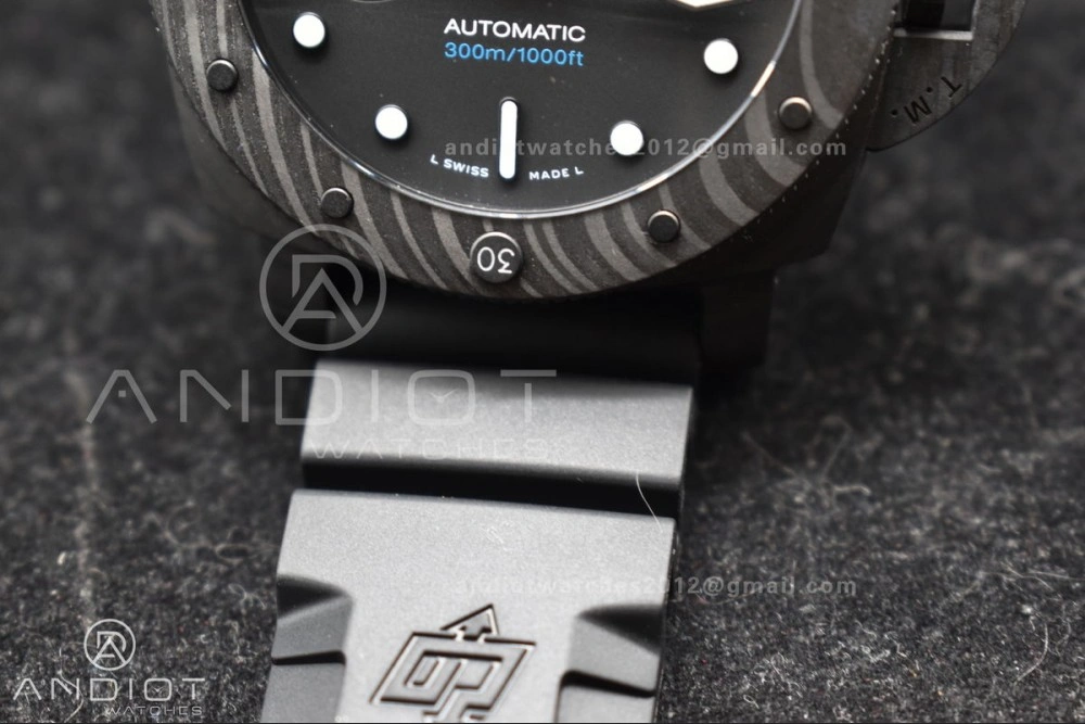 Practical PAM2231 Carbotech 42mm VSF Best Edition Black Dial on Rubber Strap P.900 Clone 343
