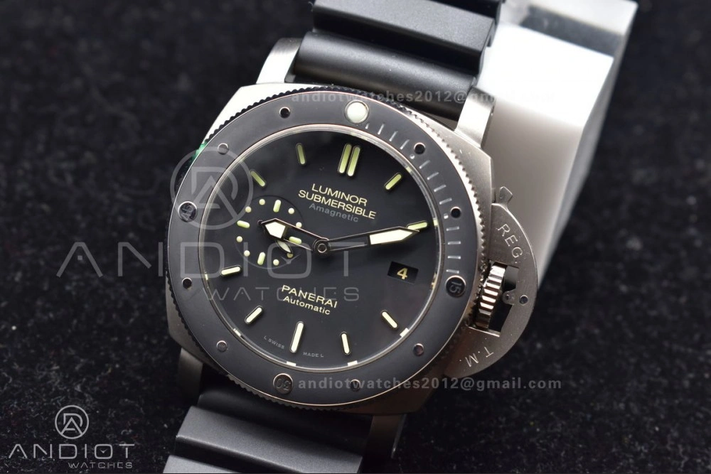 SunProtective PAM389 O VSF 1:1 Best Edition on Black Rubber Strap P.9000 Super Clone V 349