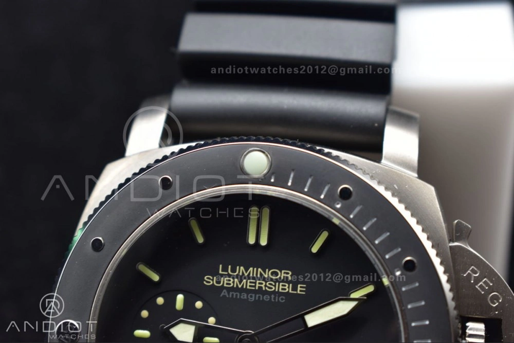 SunProtective PAM389 O VSF 1:1 Best Edition on Black Rubber Strap P.9000 Super Clone V 349
