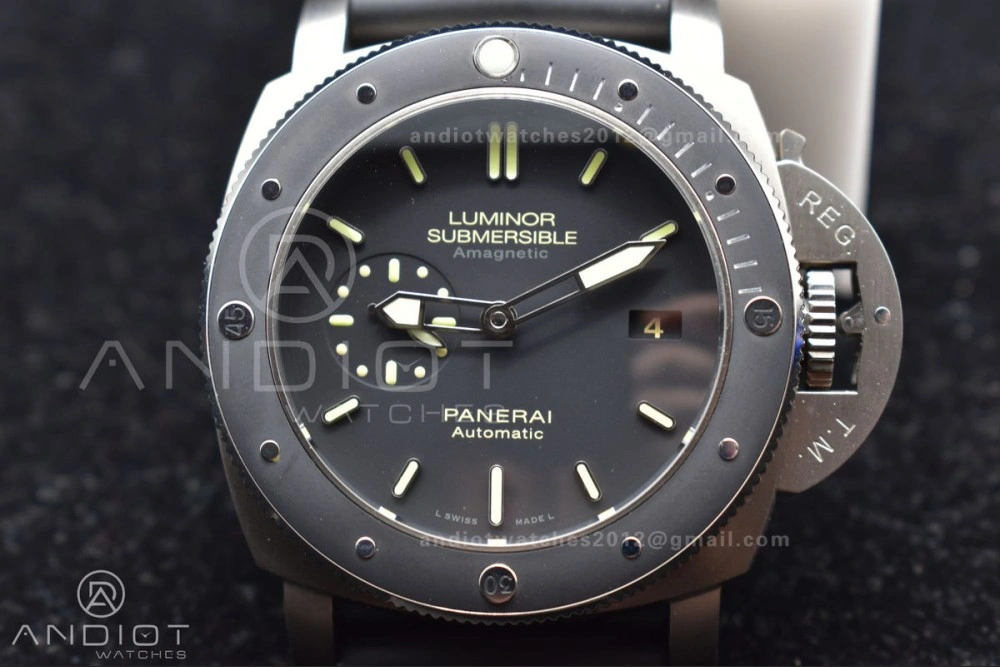 SunProtective PAM389 O VSF 1:1 Best Edition on Black Rubber Strap P.9000 Super Clone V 349