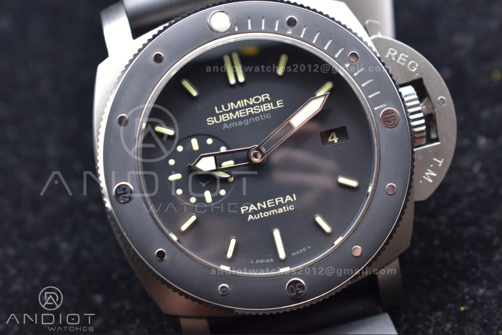 SunProtective PAM389 O VSF 1:1 Best Edition on Black Rubber Strap P.9000 Super Clone V 349