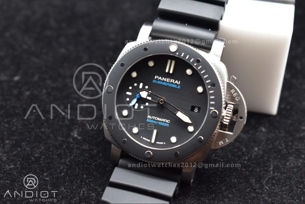 StreetReady PAM683 Y SBF 1:1 Best Edition Black Dial on Black Rubber Strap XXXIV 337