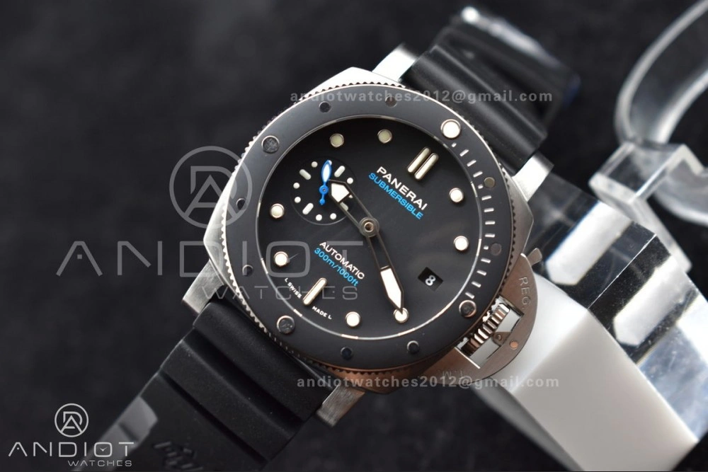ZeroBulk PAM683 Y SBF 1:1 Best Edition Black Dial on Black Rubber Strap XXXIV 459