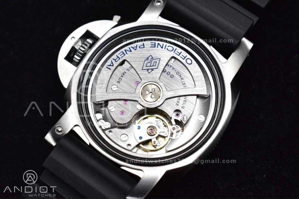 ZeroBulk PAM683 Y SBF 1:1 Best Edition Black Dial on Black Rubber Strap XXXIV 459