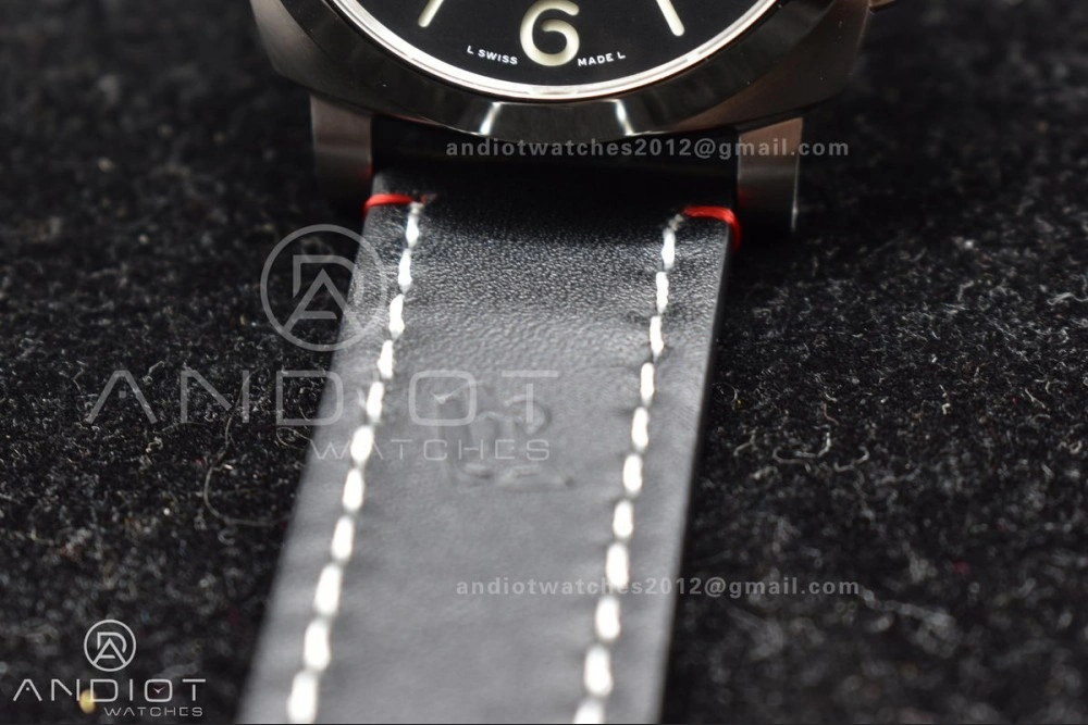 PAM732  TTF 1:1 Best Edition Dark Green Dial on Brown Leather Strap P Upgraded 999