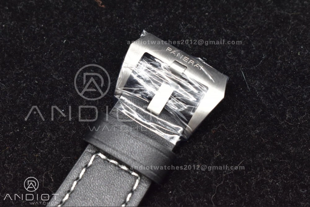 PAM732  TTF 1:1 Best Edition Dark Green Dial on Brown Leather Strap P Upgraded 999