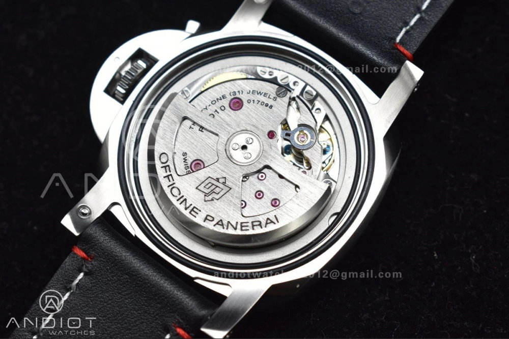 PAM732  TTF 1:1 Best Edition Dark Green Dial on Brown Leather Strap P Upgraded 999