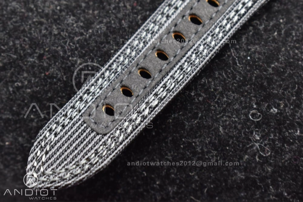 PAM984 Mike Horn Submersible VSF 1:1 Best Edition Black Dial on Black Nylon Strap P.9010 Clone TechFriendly 996