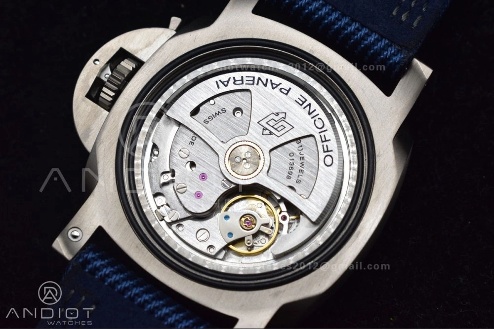 Durable PAM985 Mike Horn Submersible Tit Blue TI NY VSF P 351