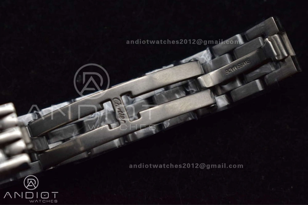 Panthère 22mm BVF 1:1 Best Edition SS White Dial on SS Bracelet Ronda Quartz WeatherProof 227