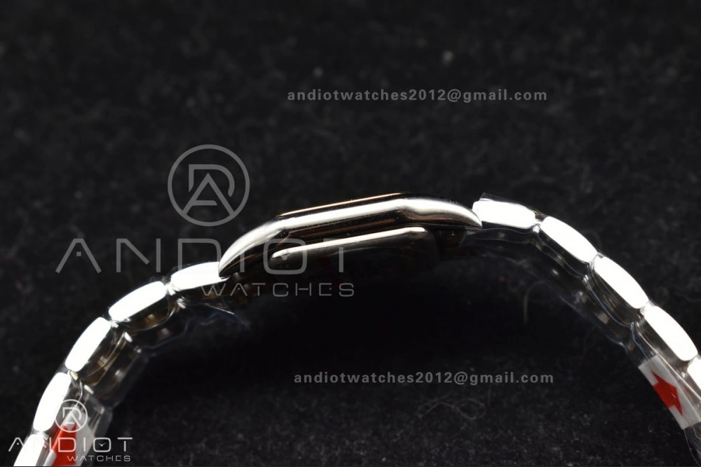 ZeroBulk Panthère 22mm BVF 1:1 Best Edition SS YG White Dial on SS YG Bracelet Ronda Quartz 213
