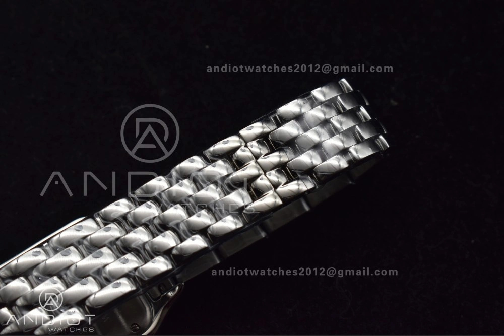 Panthère 27mm BVF 1:1 Best Edition SS White Dial on SS Bracelet Ronda Quartz SoftTouch 231