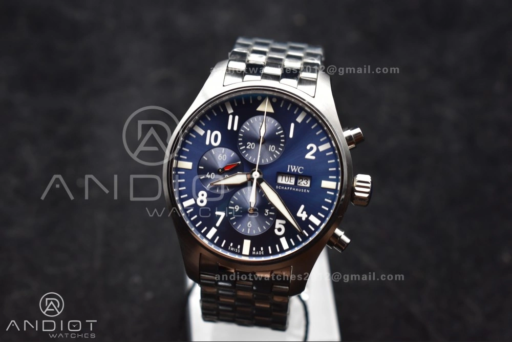 Pilot Chrono IW377717 "Le Petit Prince" 2016 ZF 1:1 Best Edition on New SS Bracelet A UrbanChic 304