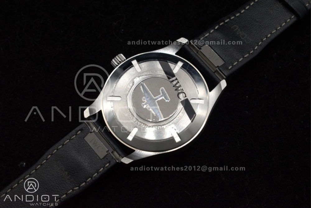 Pilot Mark XX IW328203 ZF 1:1 Best Edition Blue Dial on Dark Blue Leather Strap A Comfortable 293