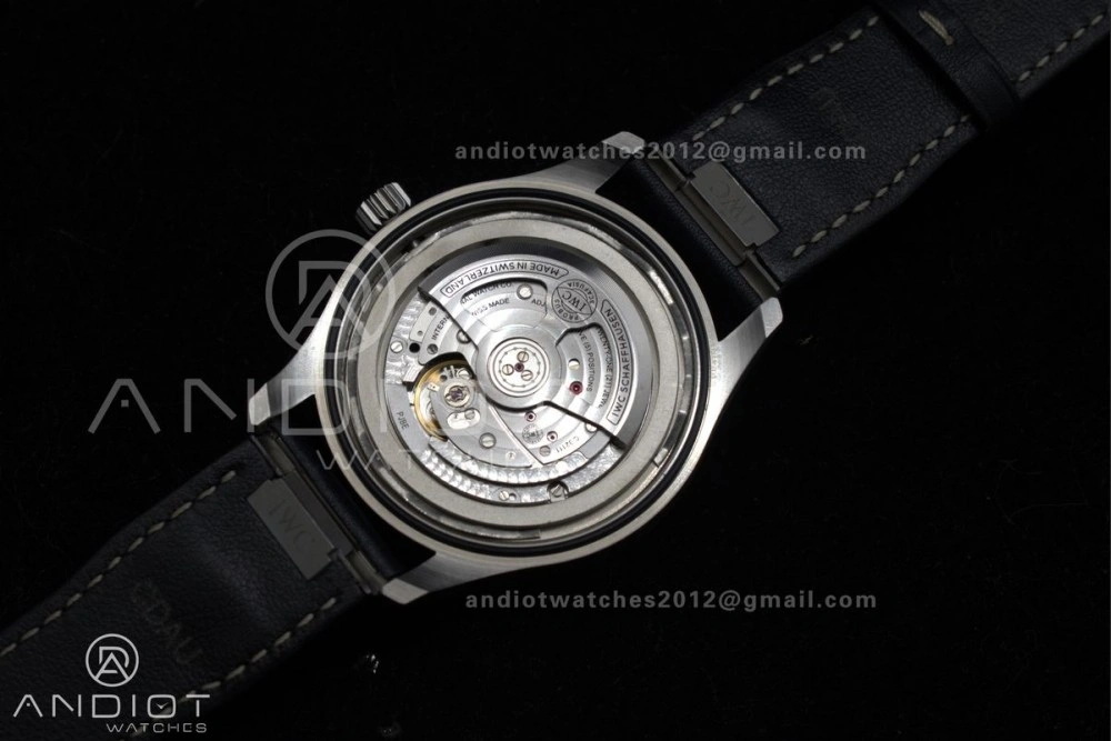 Pilot Mark XX IW328203 ZF 1:1 Best Edition Blue Dial on Dark Blue Leather Strap A Comfortable 293
