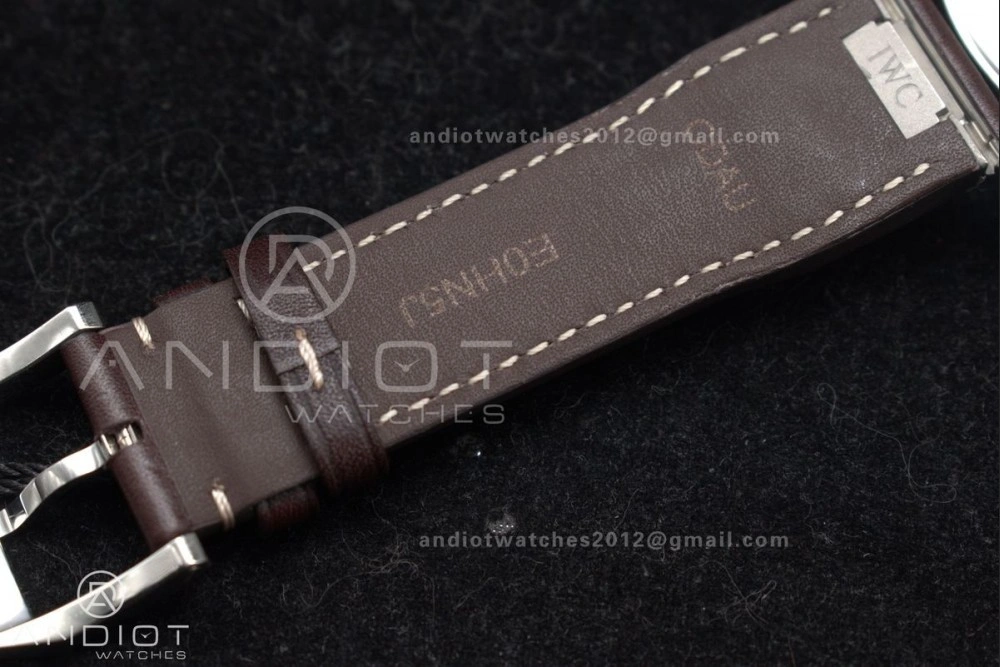 Pilot Mark XX IW328205 ZF 1:1 Best Edition Green Dial on Brown Leather Strap A UrbanChic 1005