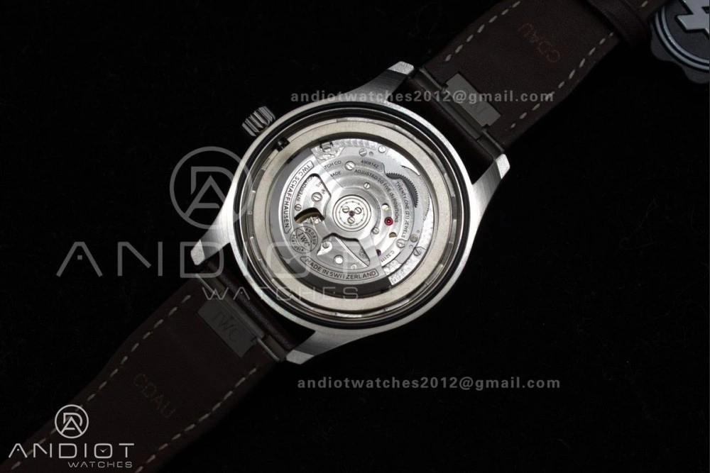 Pilot Mark XX IW328205 ZF 1:1 Best Edition Green Dial on Brown Leather Strap A UrbanChic 1005