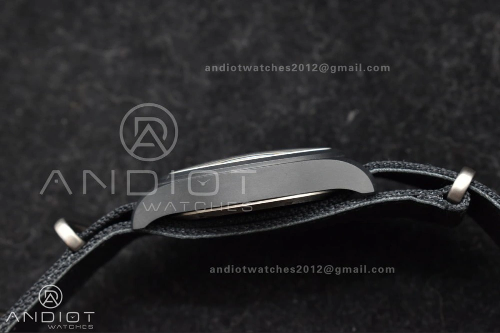 Bright Pilot's Watch Top Gun Black Ceramic IW326901 V7F 1:1 Best Edition on Black Nylon Strap A 292