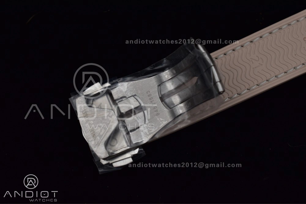 Snug Planet Ocean 43.5mm SS VSF 1:1 Best Edition Brown Bezel Sand Dial on Sand Rubber Strap A8900 Super Clone 40
