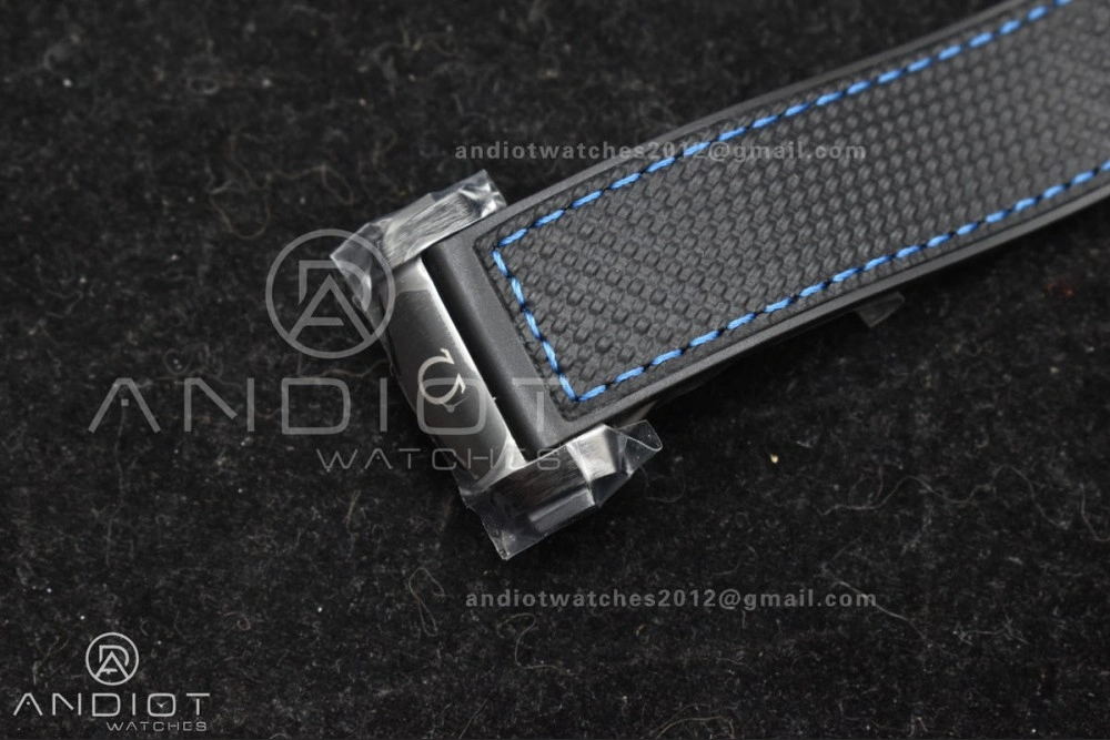 Premium Planet Ocean 45.5mm Deep Black Blue Real Ceramic VSF 1:1 Best Edition on Black Nylon Strap A8906 Super Clone 1023