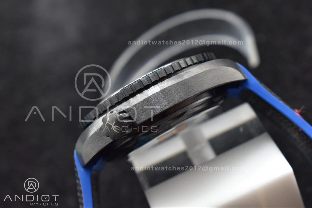 Planet Ocean 45.5mm Deep Black Real Ceramic VSF 1:1 Best Edition on Black Nylon Strap A8906 Super Clone Upgraded 1008