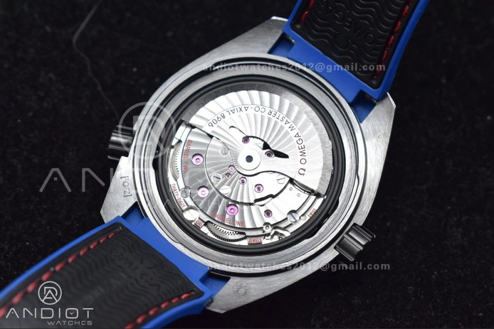 Planet Ocean 45.5mm Deep Black Real Ceramic VSF 1:1 Best Edition on Black Nylon Strap A8906 Super Clone Upgraded 1008