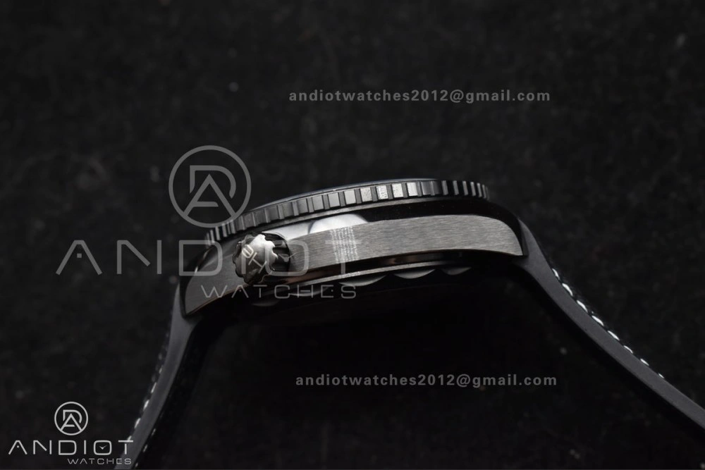 Planet Ocean 45.5mm Deep Black Real Ceramic VSF 1:1 Best Edition on Black Nylon Strap A8906 Super Clone Upgraded 48