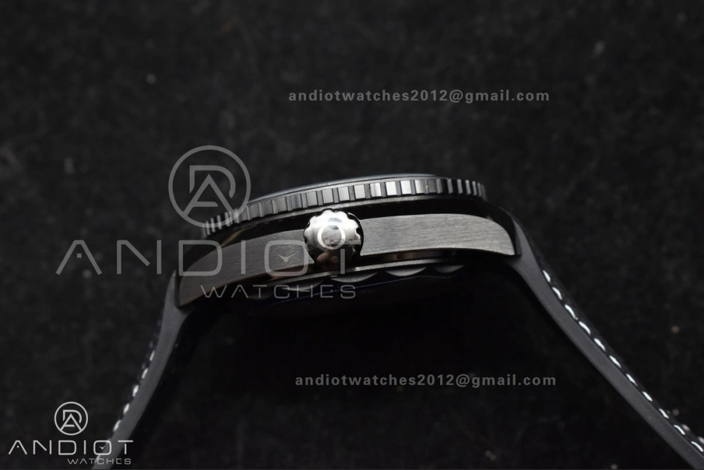 Planet Ocean 45.5mm Deep Black Real Ceramic VSF 1:1 Best Edition on Black Nylon Strap A8906 Super Clone Upgraded 48