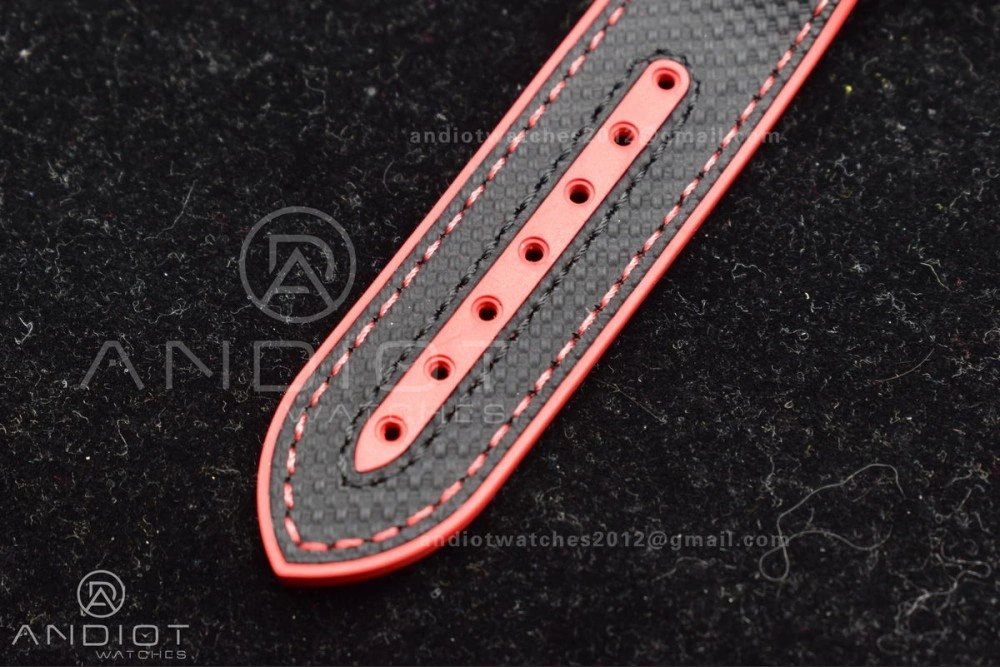 Affordable Planet Ocean 45.5mm Deep Black red Real Ceramic VSF 1:1 Best Edition on Black Nylon Strap A8906 Super Clone 1016