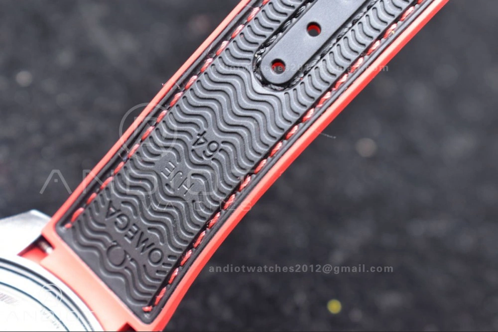 Affordable Planet Ocean 45.5mm Deep Black red Real Ceramic VSF 1:1 Best Edition on Black Nylon Strap A8906 Super Clone 1016