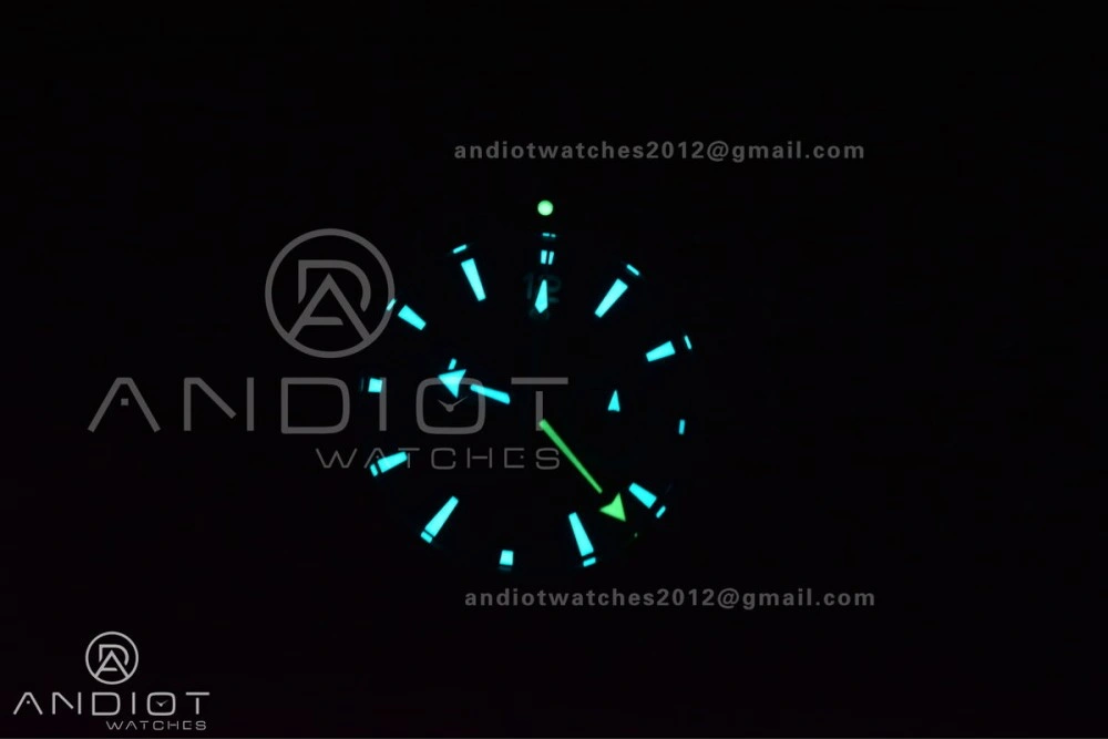 Planet Ocean Master Chrono Deep Black Ceramic M+SF 1:1 Best Edition Black Dial on Black Rubber Strap A Cozy 52